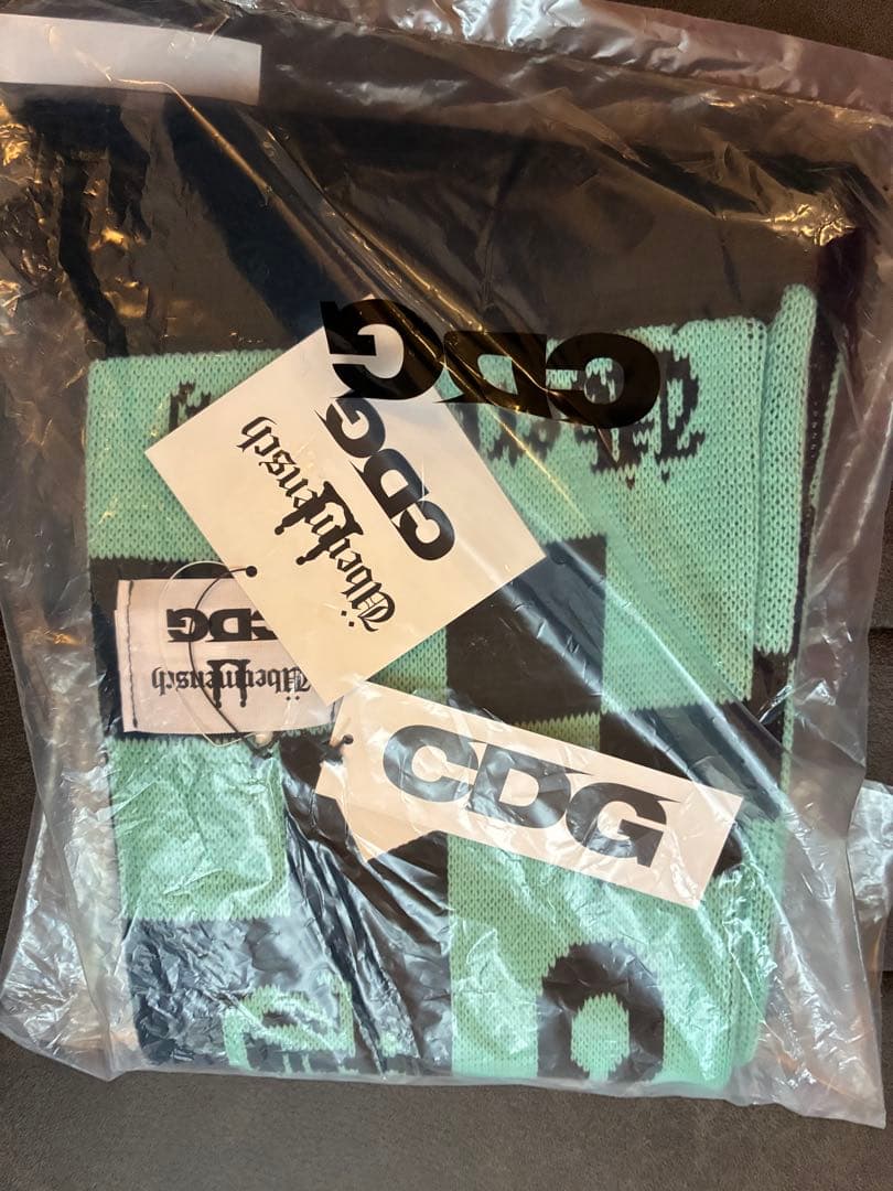 CDG x G-DRAGON Übermensch ストール　ミント　新品未使用