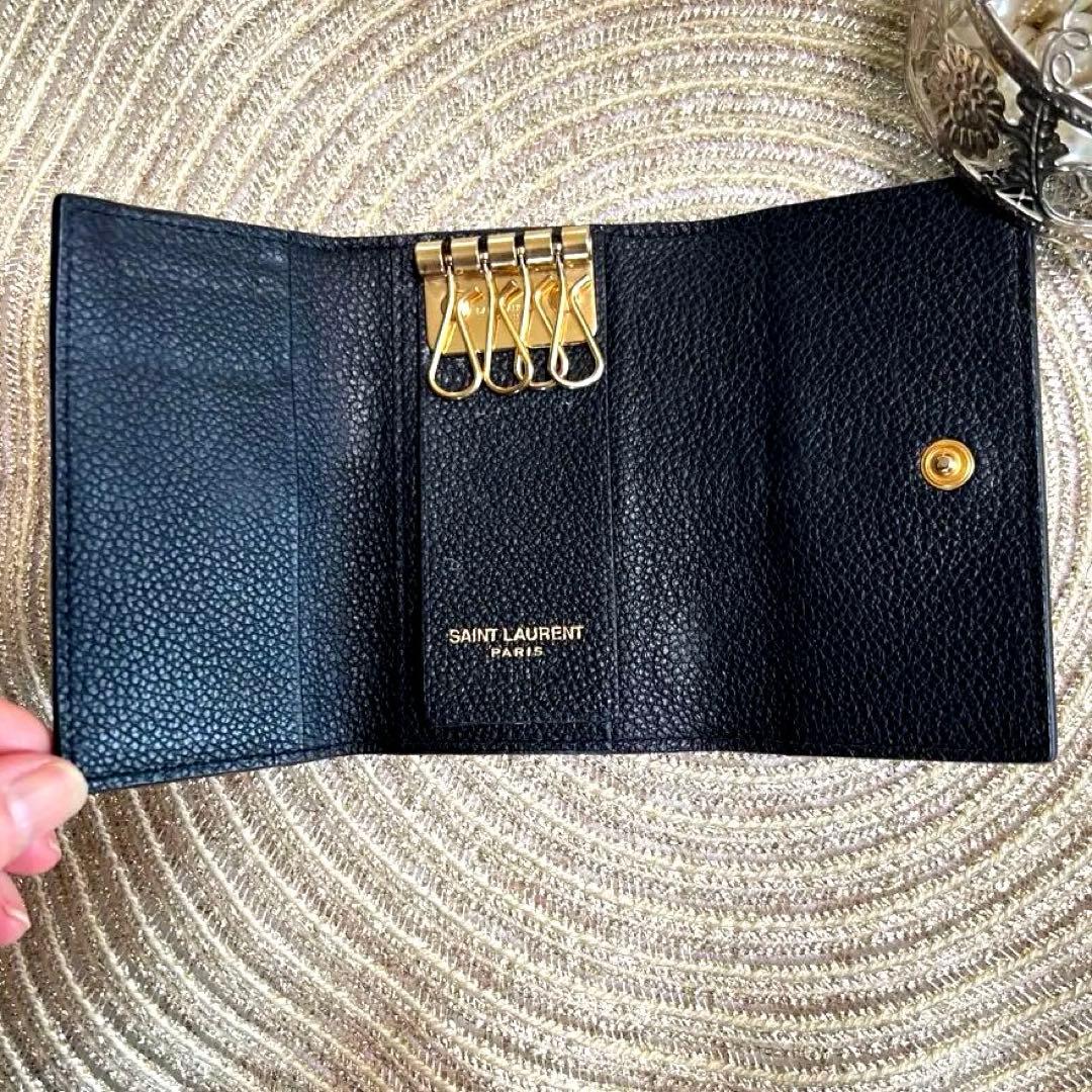 専用！極美品★サンローラン パリ カサンドラ キーケース★正規品