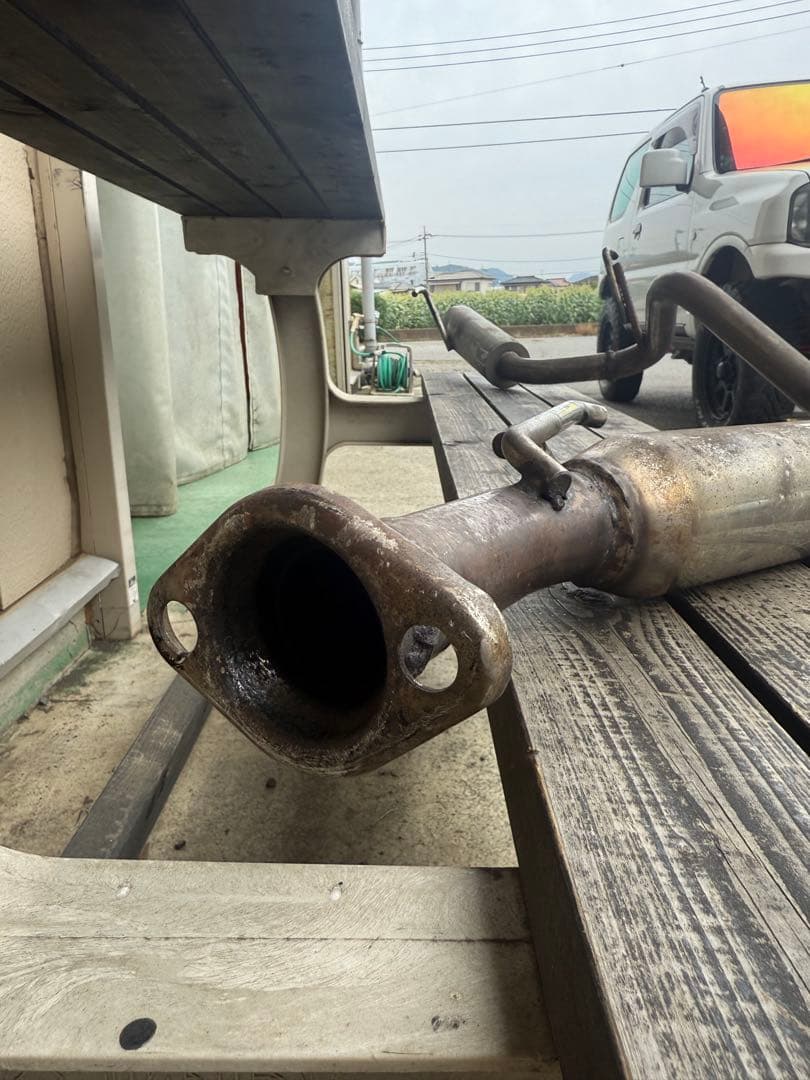 ジムニー　JB23 社外マフラー　ワンオフ製作　中古　8型で使用　東京都手渡し