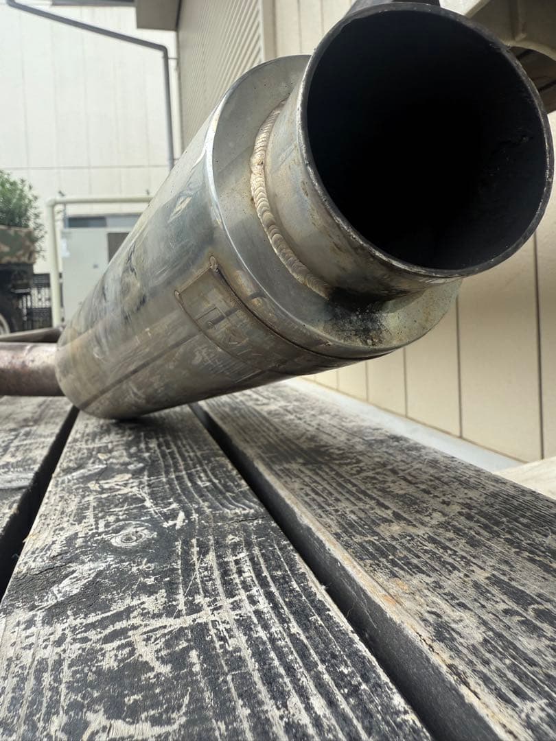 ジムニー　JB23 社外マフラー　ワンオフ製作　中古　8型で使用　東京都手渡し