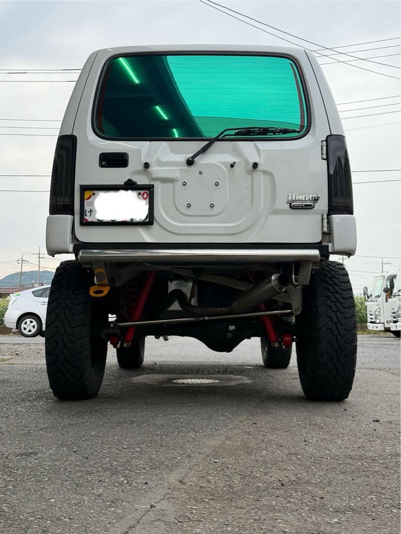 ジムニー　JB23 社外マフラー　ワンオフ製作　中古　8型で使用　東京都手渡し