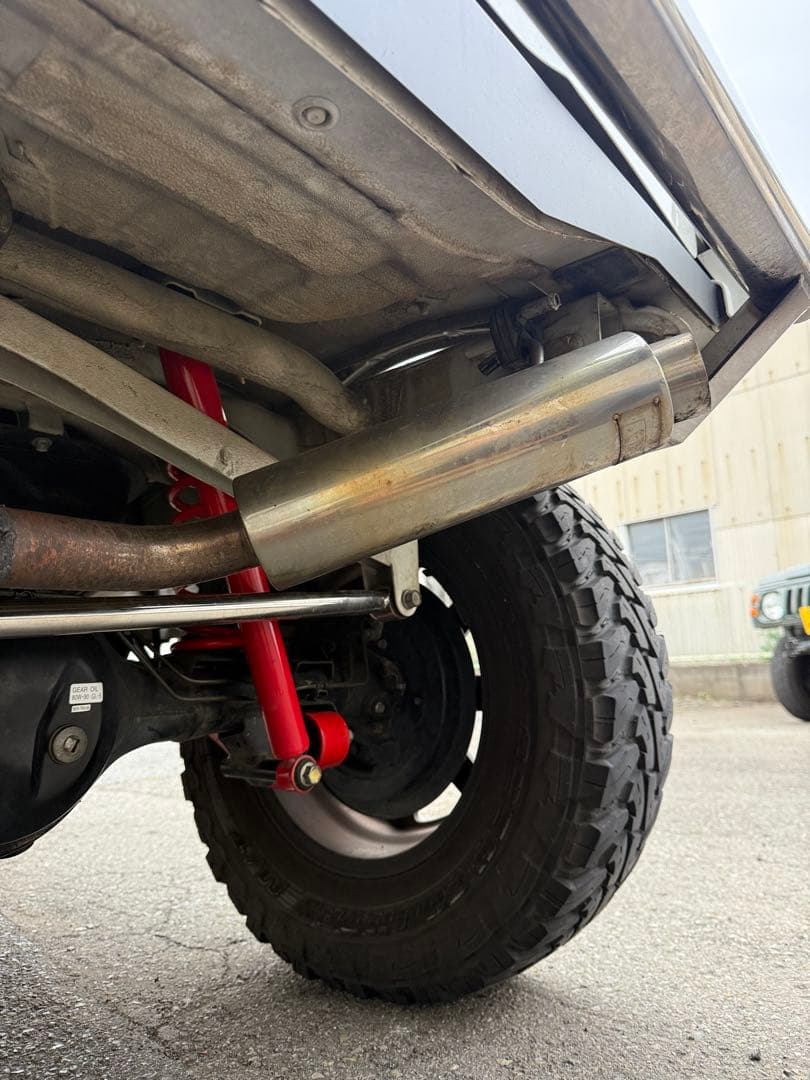 ジムニー　JB23 社外マフラー　ワンオフ製作　中古　8型で使用　東京都手渡し