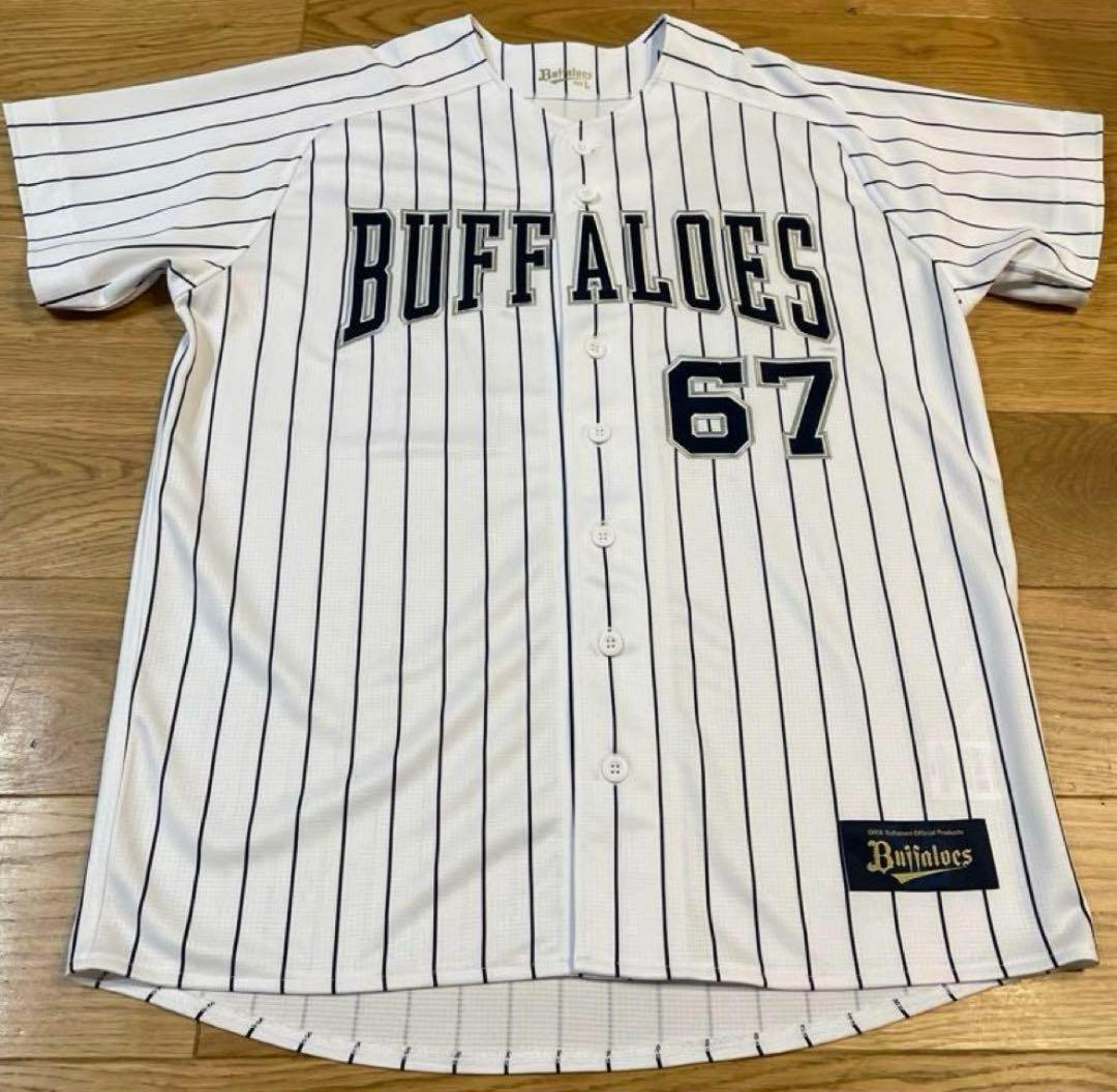 【美品】中川圭太 オリックスバファローズ サードユニ ハイクオリティ サイズL