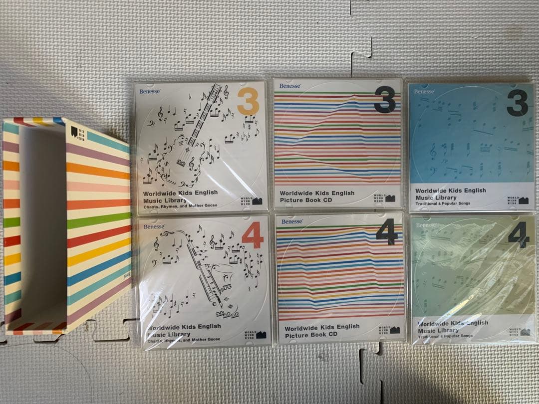 【全巻セット】ベネッセ ワールドワイドキッズ DVD30枚 CD18枚ROM6枚