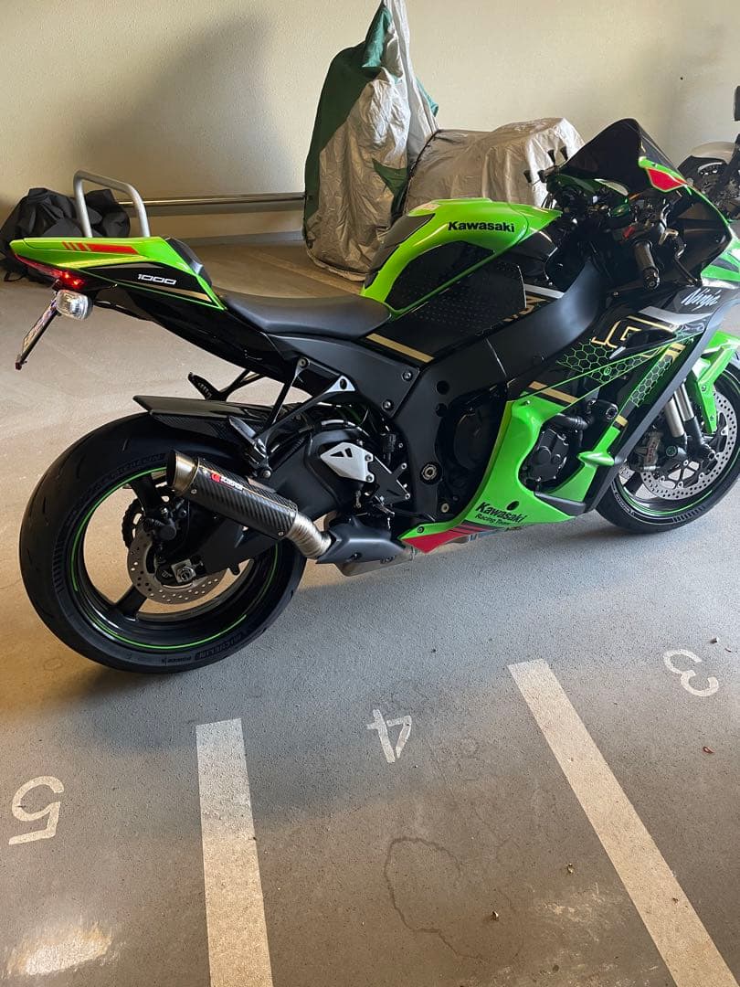 カワサキ　zx10r スコーピオンRP-1GP スリップオンマフラー