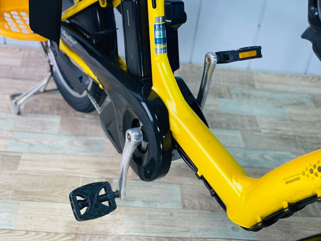 2786ブリヂストン8.7アンペア3人乗り対応子供乗せ　電動アシスト自転車