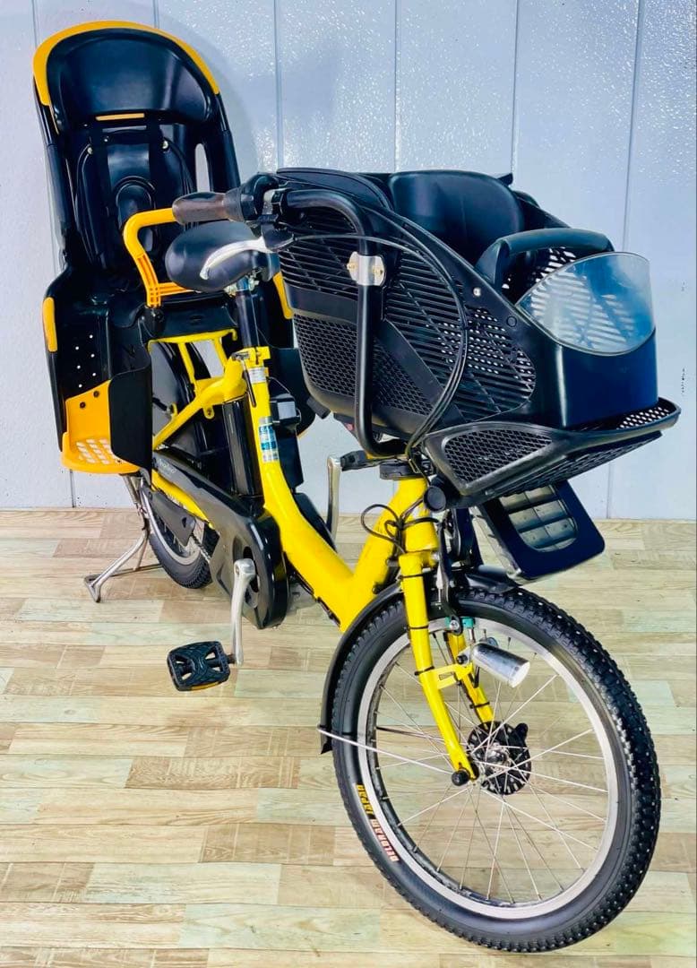 2786ブリヂストン8.7アンペア3人乗り対応子供乗せ　電動アシスト自転車
