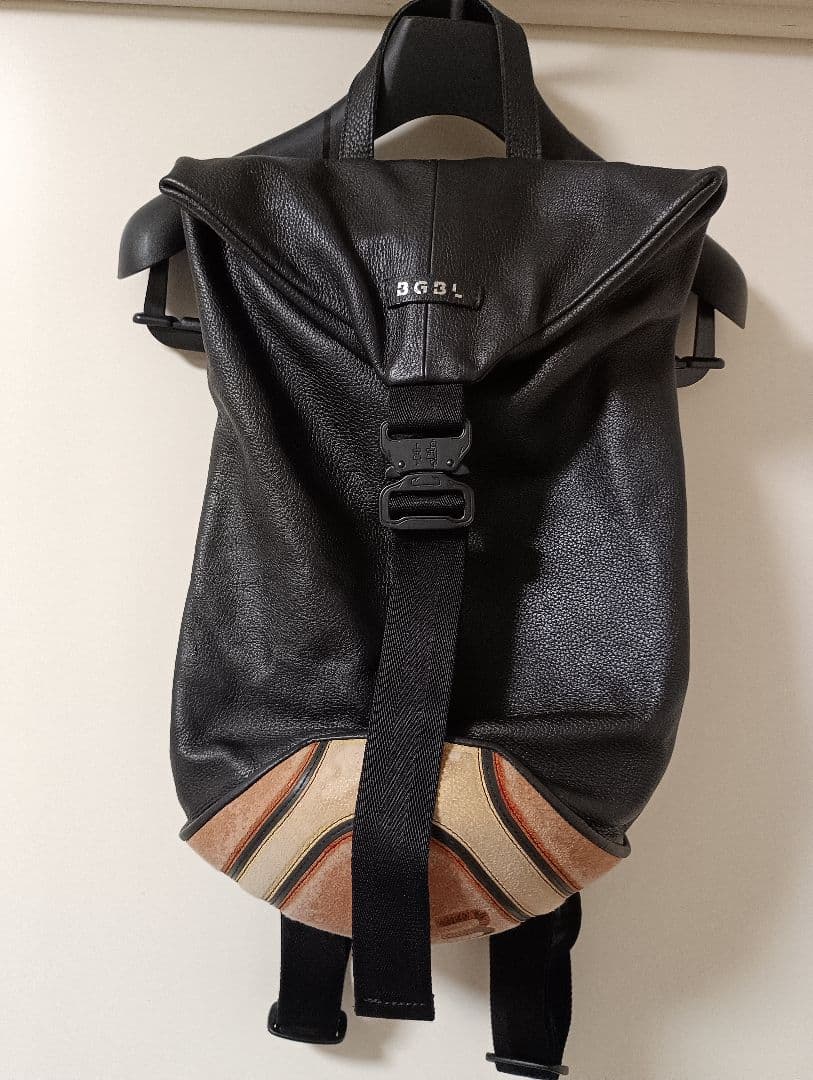 一*人様 国内未展開　希少　BGBL レザーバックパック　made in ita