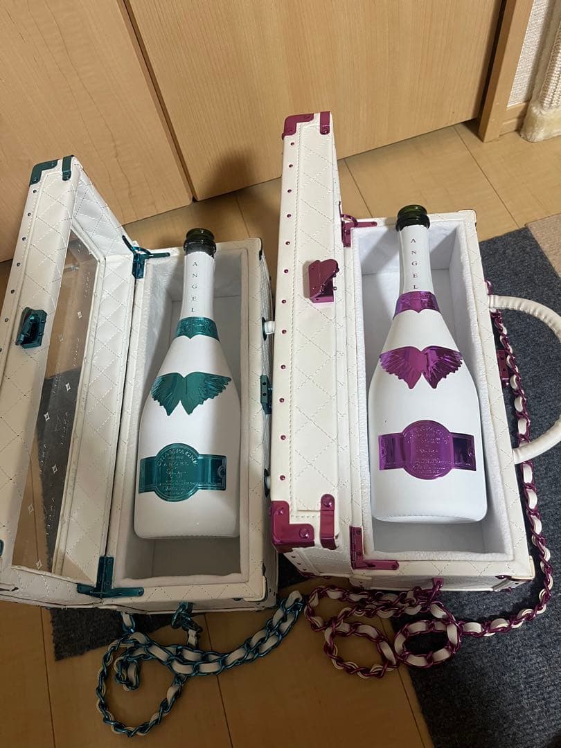 MONCLAR　エンジェルシャンパン　空瓶＋ケース　5セット