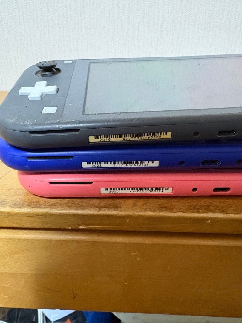 【ジャンク品】Nintendo Switch Lite本体3台