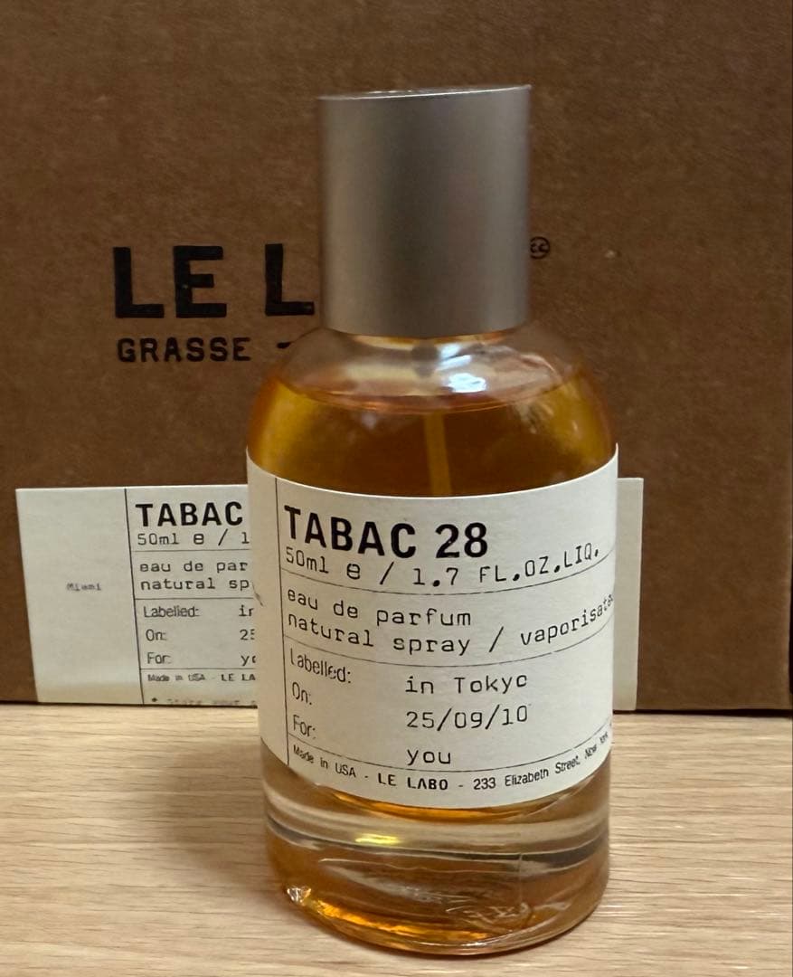 香水(ユニセックス) LE LABO CITY EXCLUSIVE TABAC 28 50ml