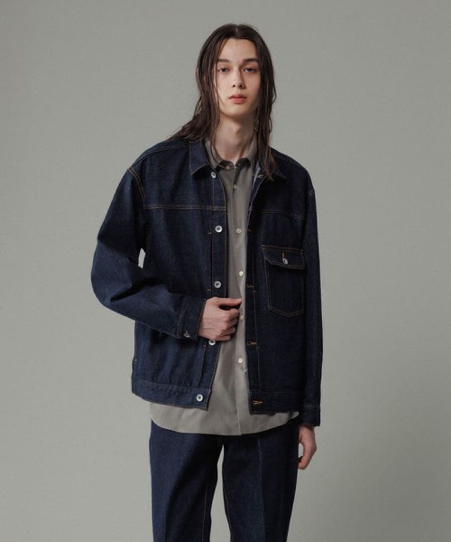 ADAM ET ROPE' JEANS -PERS- デニムトラッカージャケット