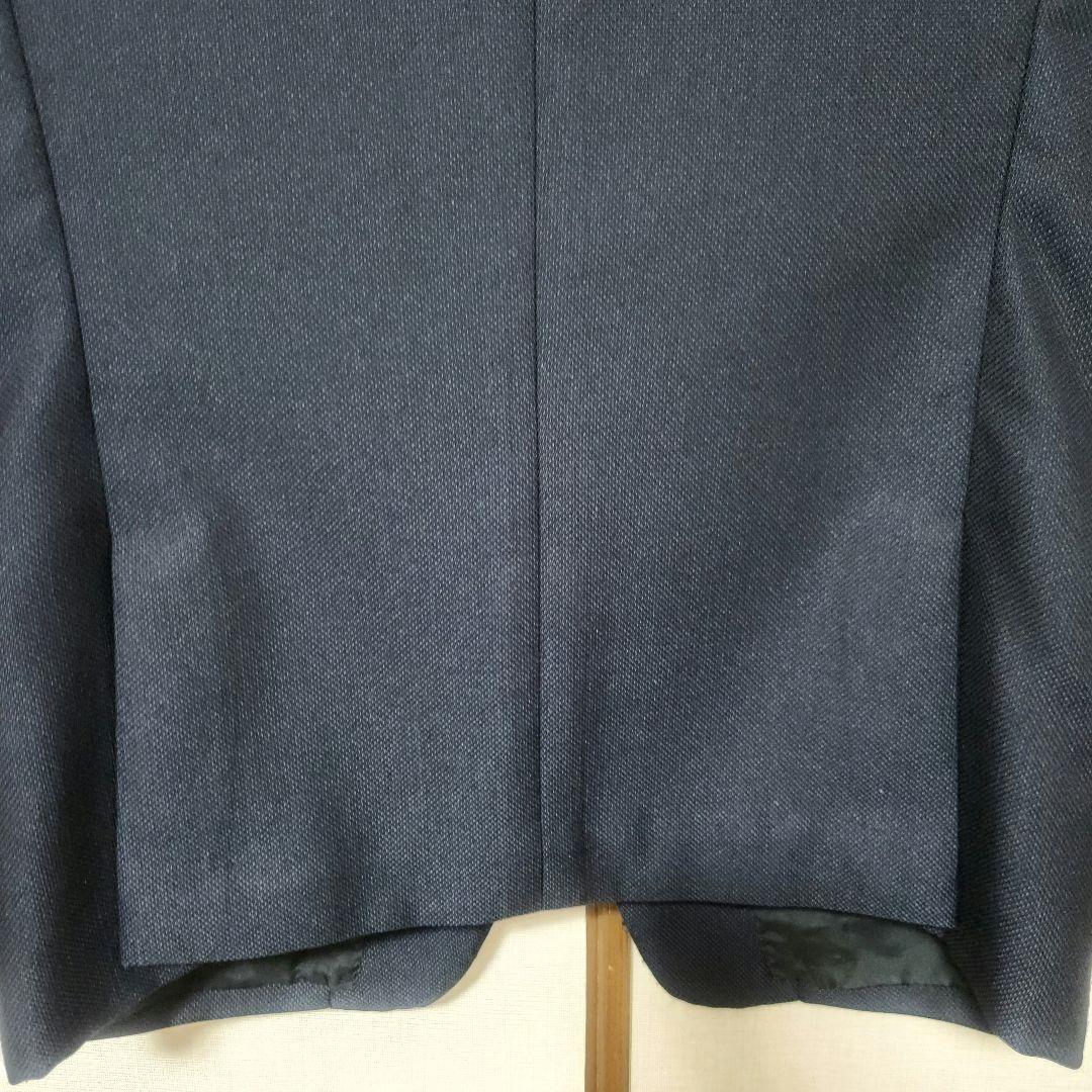 5351 POUR LES HOMMES バーズアイセットアップNAVY裾未処理