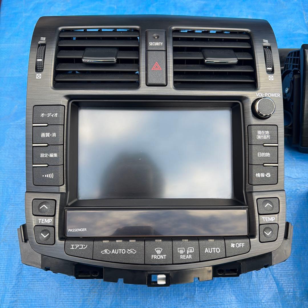 トヨタ純正クラウン 200系 GRS204 HDDナビモニター ユニット