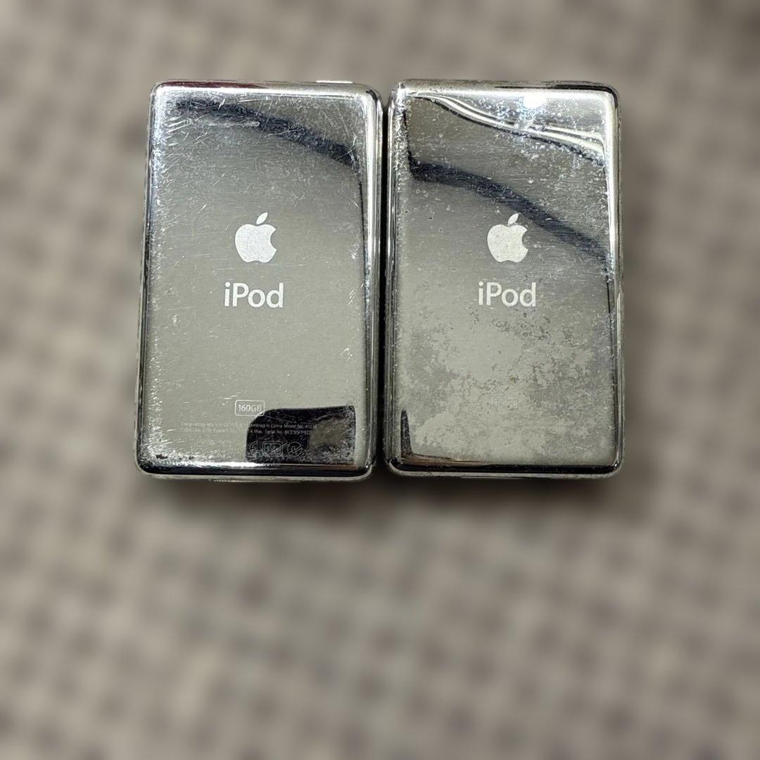 Apple iPod 160GB A1238 ジャンク　2台