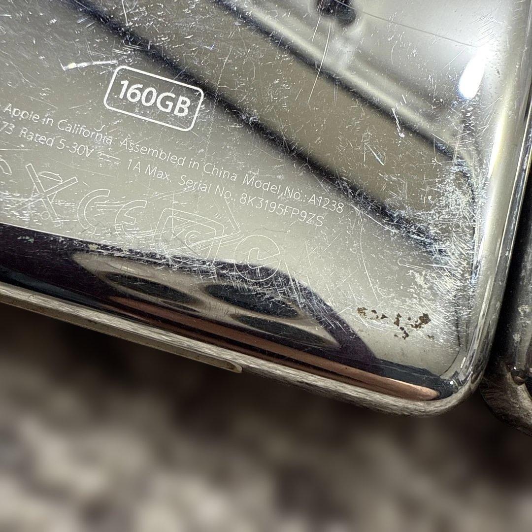 Apple iPod 160GB A1238 ジャンク　2台