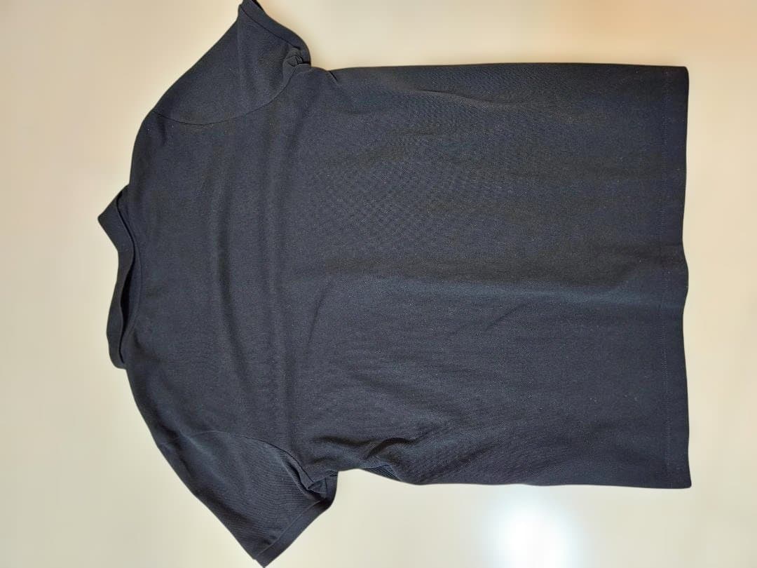 MONCLERブラックポロシャツsizeXL