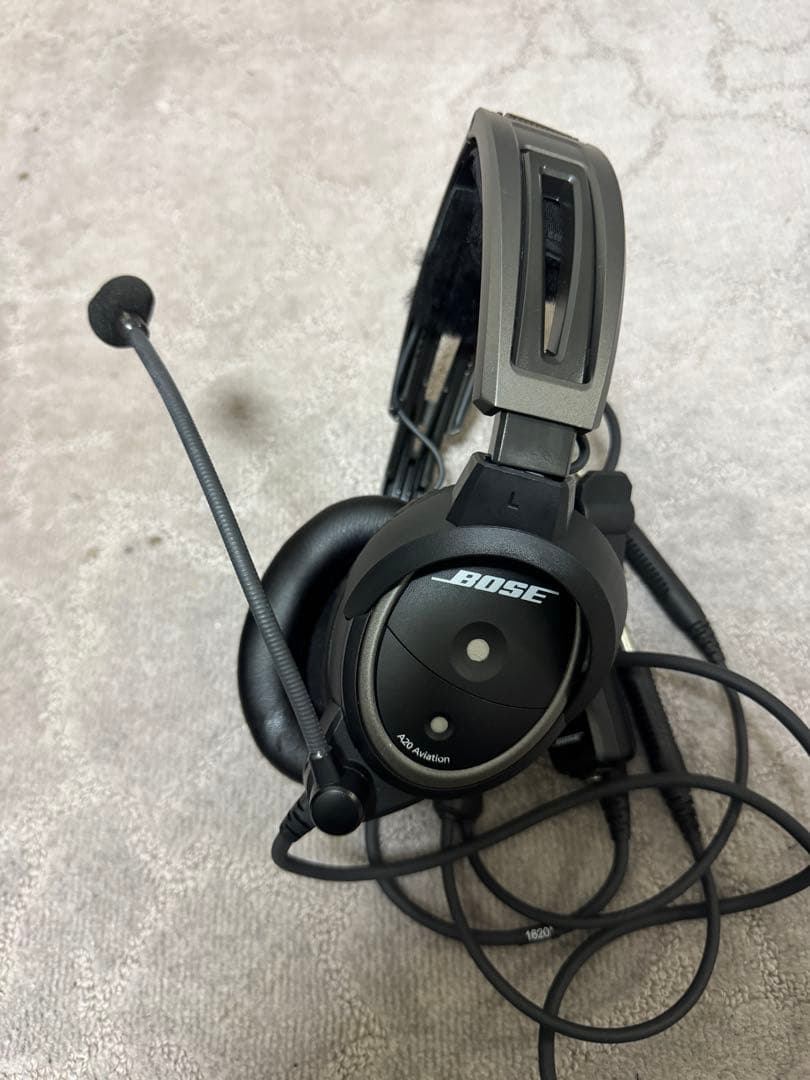 【美品】Bose A20 パイロット ヘッドセット ノイズキャンセル