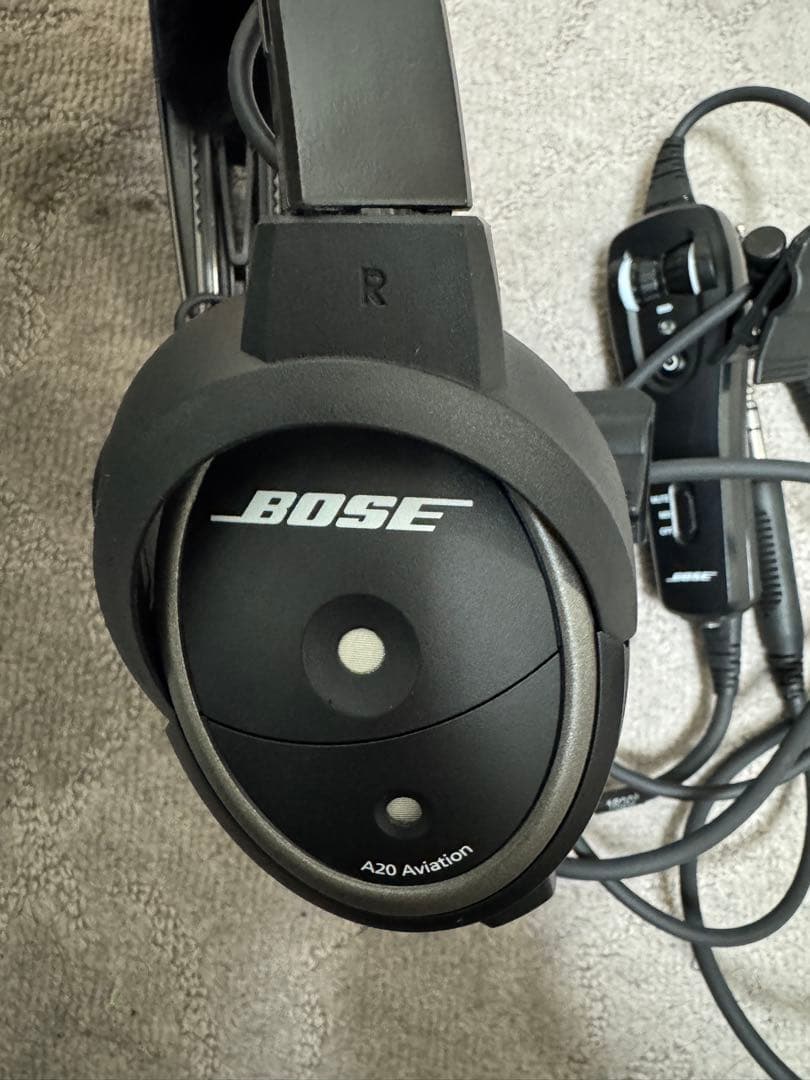 【美品】Bose A20 パイロット ヘッドセット ノイズキャンセル