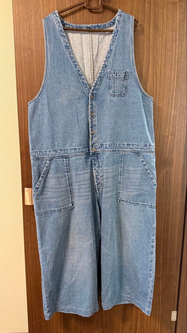 ソウルベリー　店長のデニムなサロペット　L