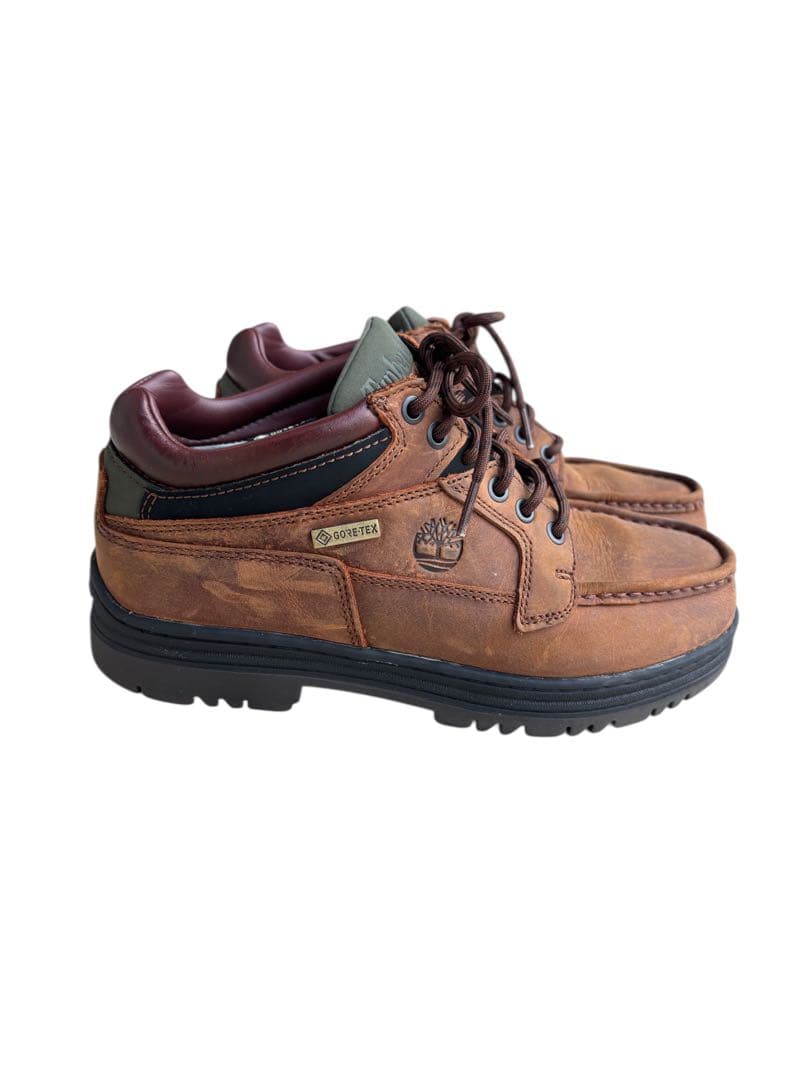 即*人様 Timberland Moc Toe GTX BROWN 25.5cm
