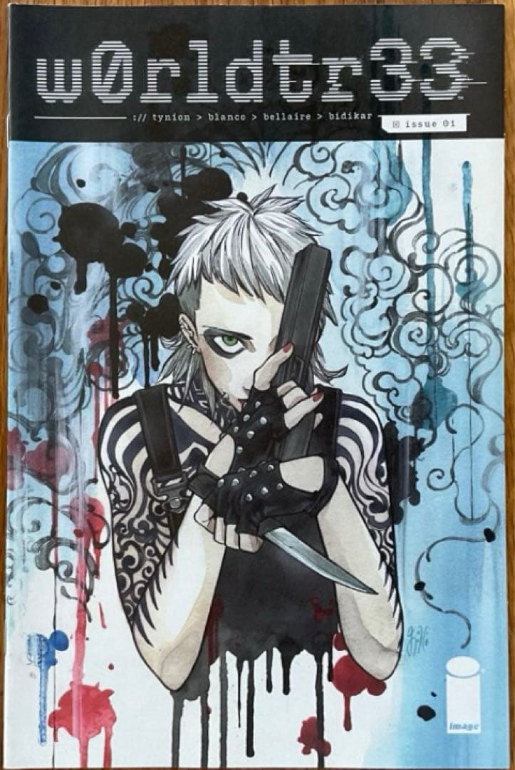 値下げ❗️W0rldtr33 #1 桃桃子 レアインセンティブ表紙 アメコミリーフ