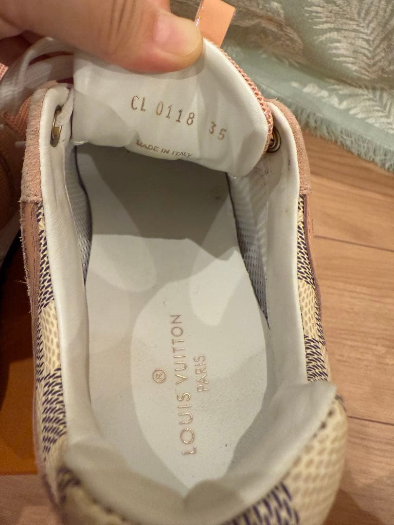 極美品 Louis Vuitton 鞋スニーカー正規品