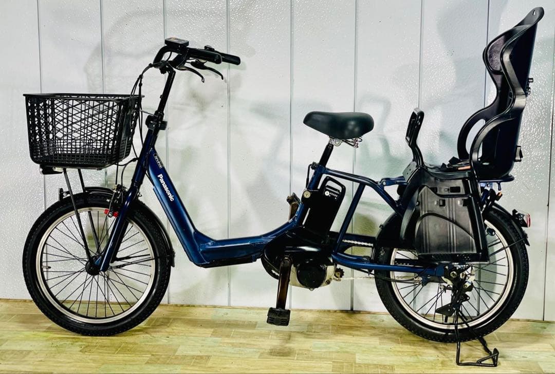 2876パナソニック16アンペア 20インチ子供乗せ電動アシスト自転車