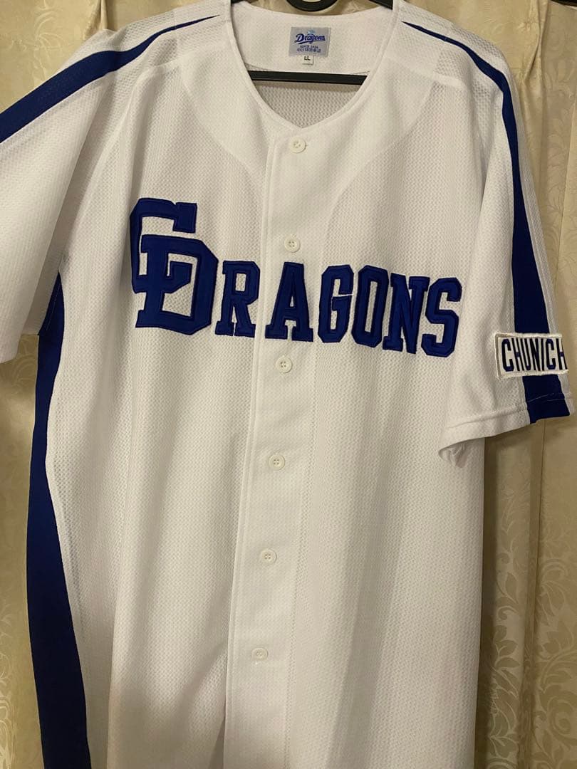 ドラゴンズ 山井大介コーチ 球団承認ユニ 直筆サイン入り 完全試合目前の日本一時