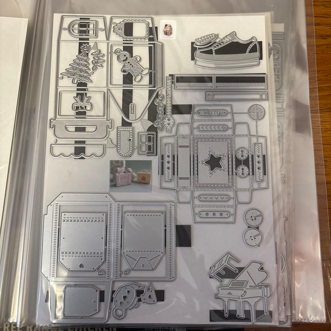 【大量のダイカット付き】【未使用】ダイカットマシン　本体ビッグショット