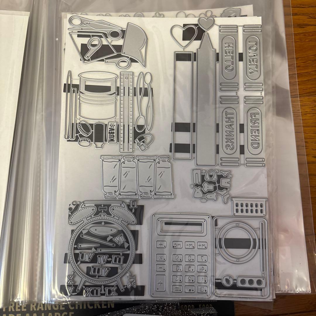 【大量のダイカット付き】【未使用】ダイカットマシン　本体ビッグショット