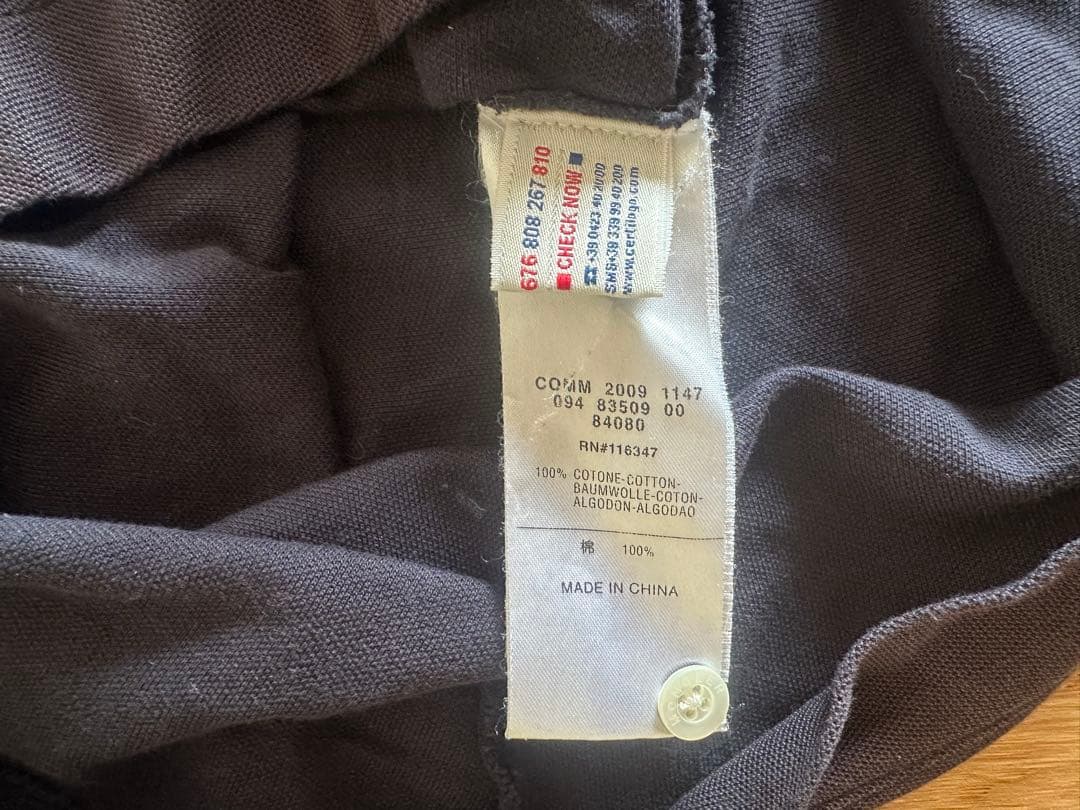 m*t様 MONCLER ダークネイビー ポロシャツ S