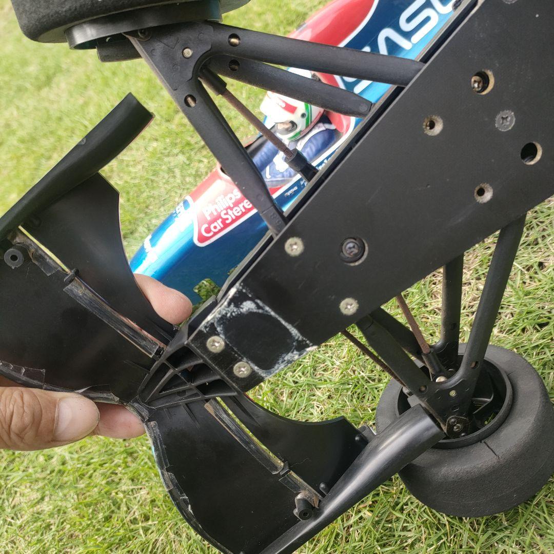 【当時物、レア】京商 1/8 F1エンジンカー　ジョーダンヤマハ　ジャンク