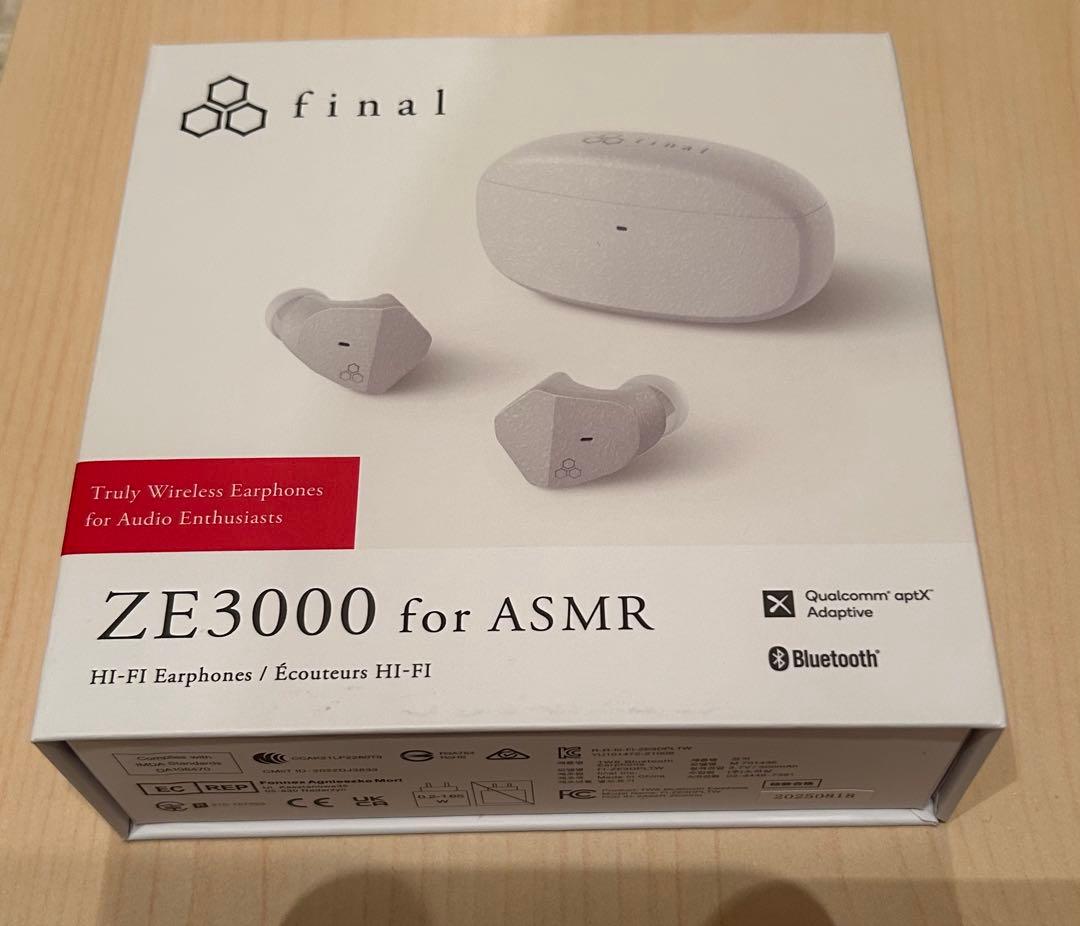 イヤホン final ZE3000 for ASMR