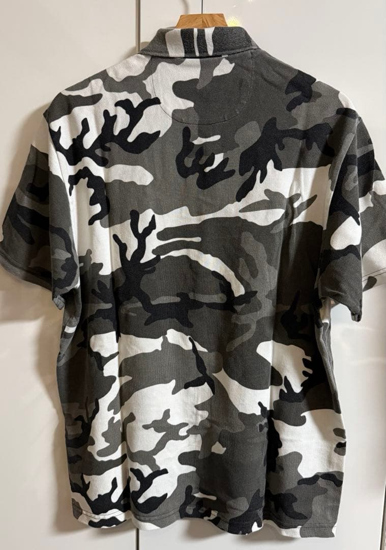 Supreme Washed Camo Polo・S