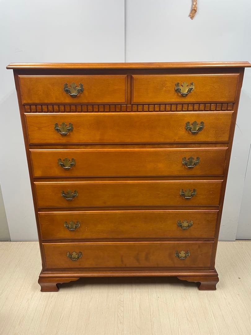 ☆美品☆横浜ダニエル　アンティーク　6段チェスト