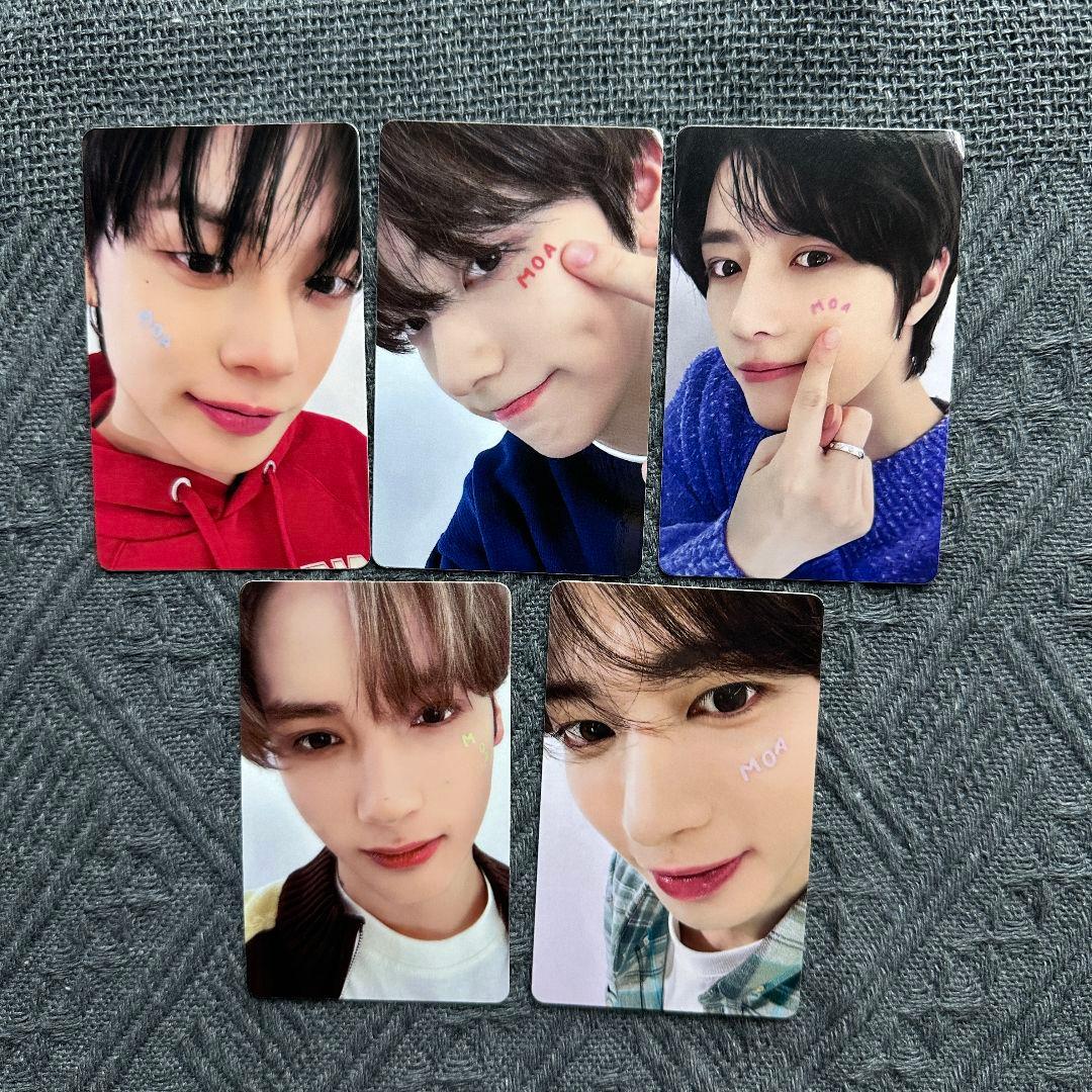 TXT MOAZONE 限定 特典 ファンミトレカ 全員5枚