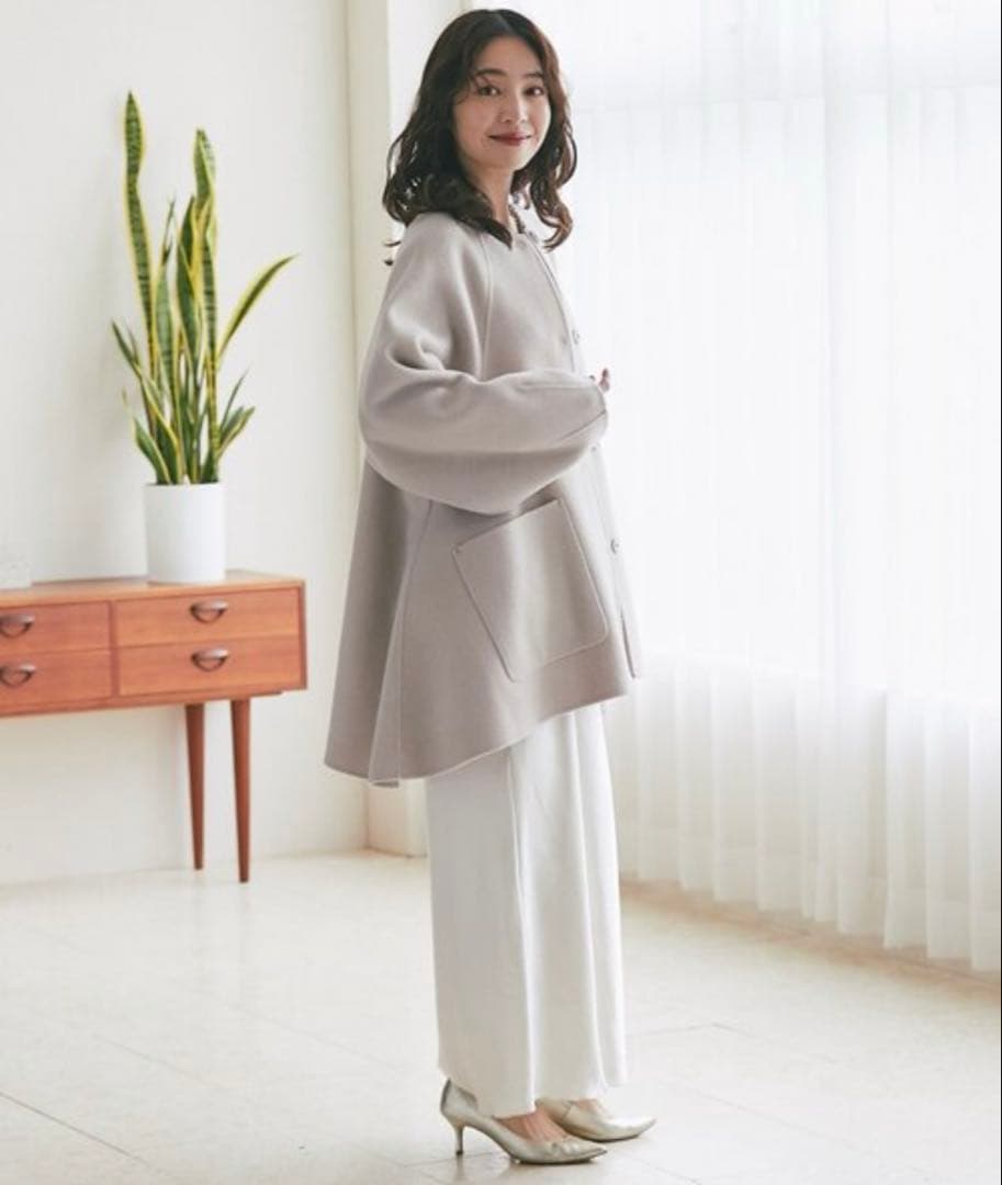 ライトラグランフレアコート