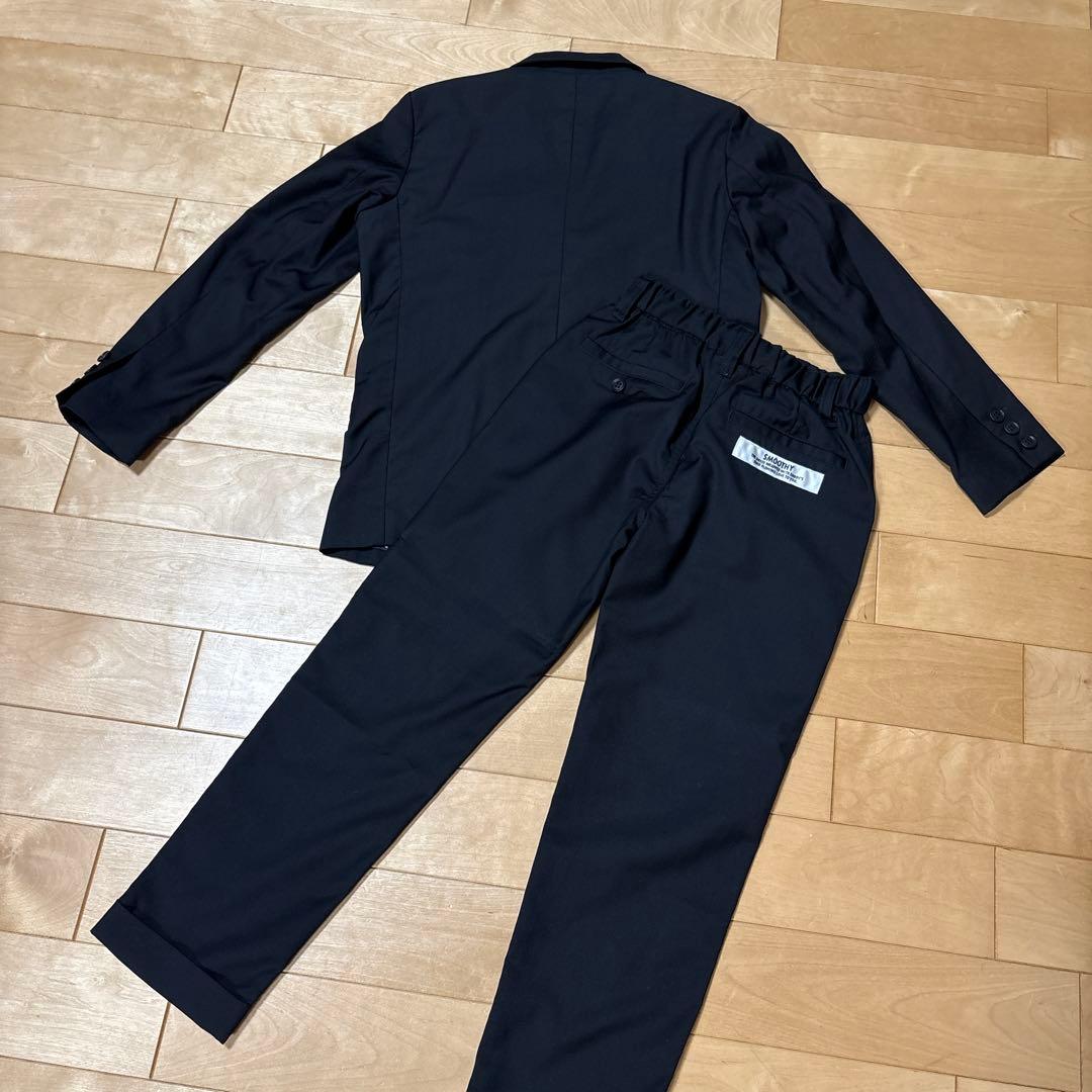 Smoothy 黒 スーツ 150