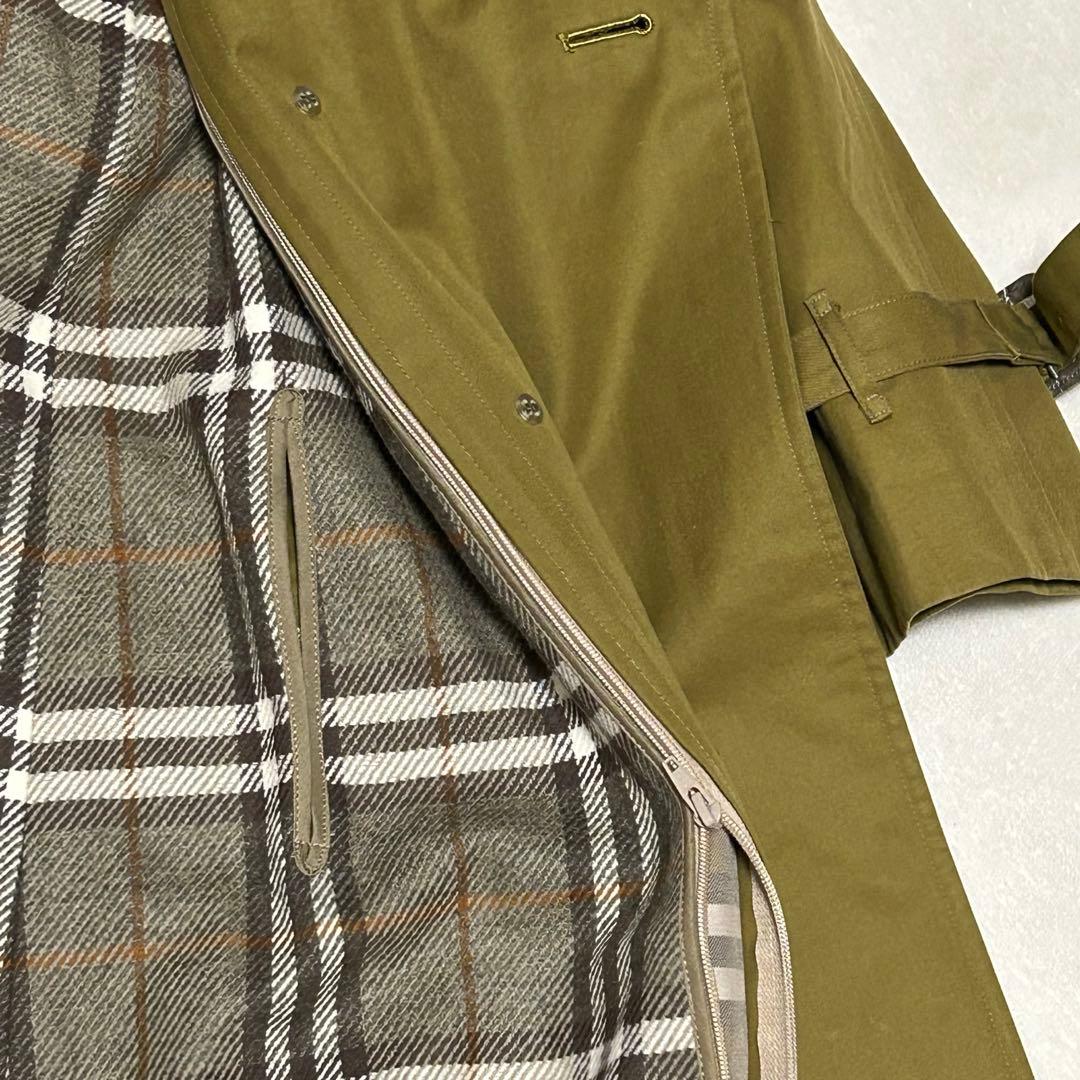 Burberrys ウールライナー付2wayトレンチ コート9号 ブラウン系裏地