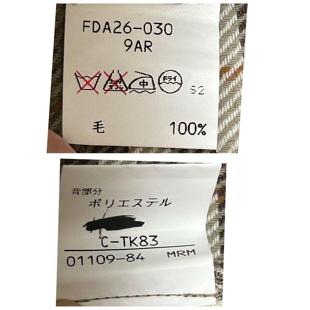 Burberrys ウールライナー付2wayトレンチ コート9号 ブラウン系裏地