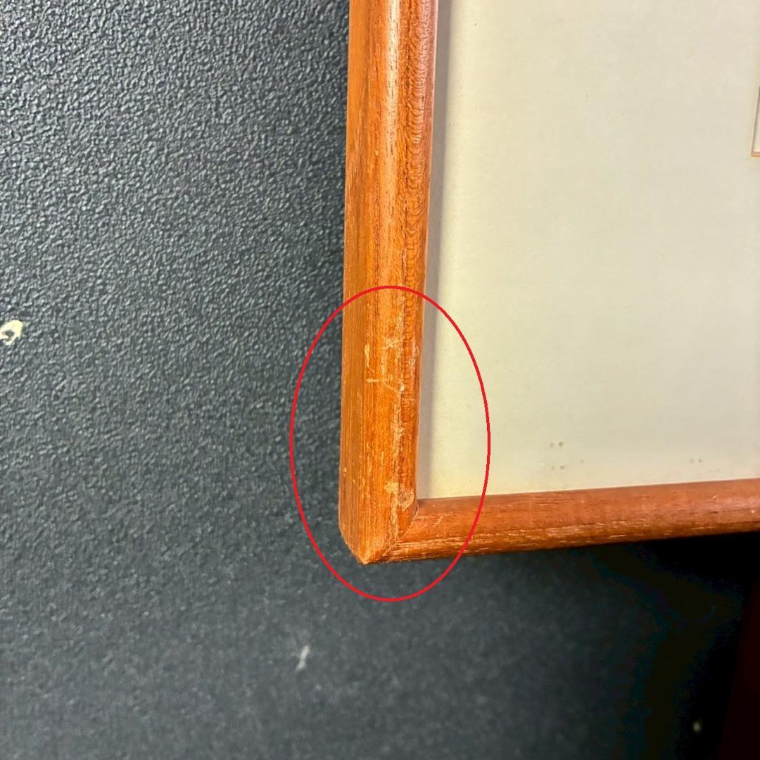 ベルナール・カトラン「レモン籠のある小さい静物」リトグラフ 直筆サイン入 額装