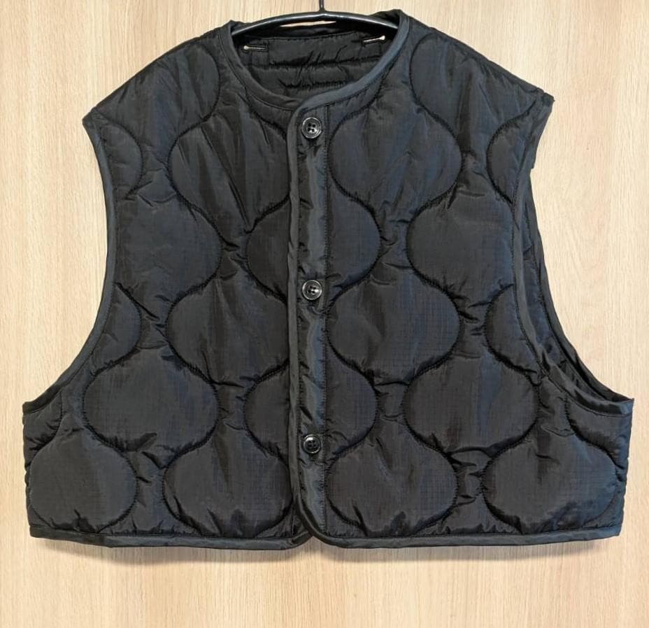 ジャケット・アウター HYKE QUILTED CROPPED VEST