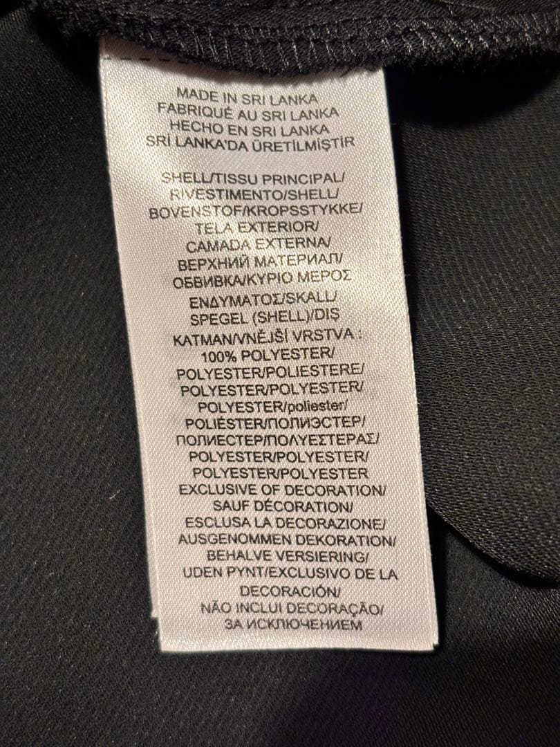 極美品 ラルフローレン シャツワンピース マキシ丈 ロールアップ ブラック 2