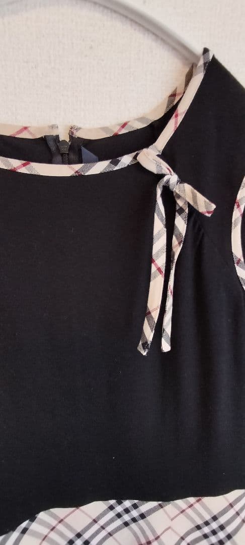 バーバリーブルーレーベル　ノースリーブワンピース160