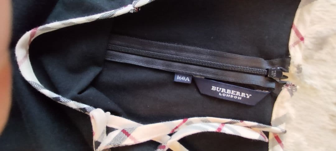 バーバリーブルーレーベル　ノースリーブワンピース160