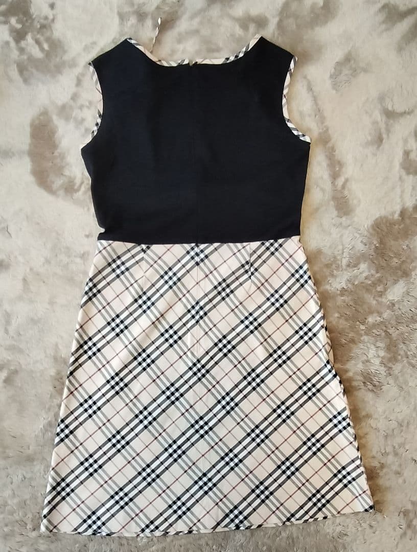 バーバリーブルーレーベル　ノースリーブワンピース160