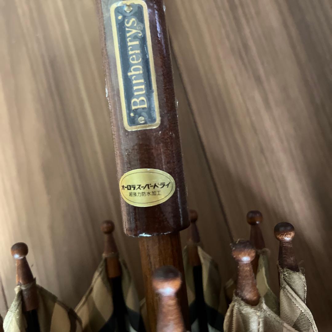 未使用　BURBERRYバーバリー　ノバチェック 長傘 ノベルティ非売品