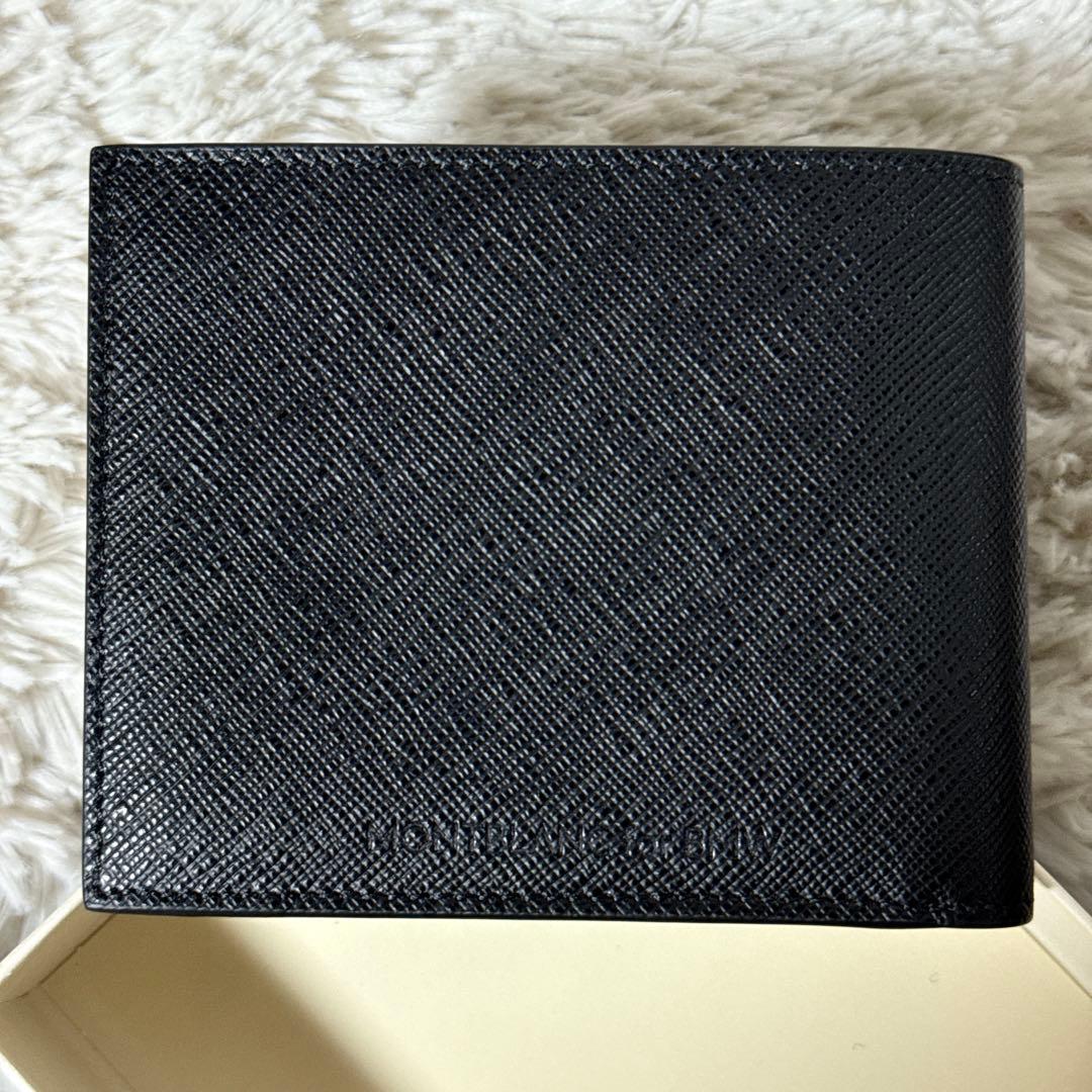 新品✨モンブラン　サルトリアルコレクション　レザー　二つ折り財布　純正