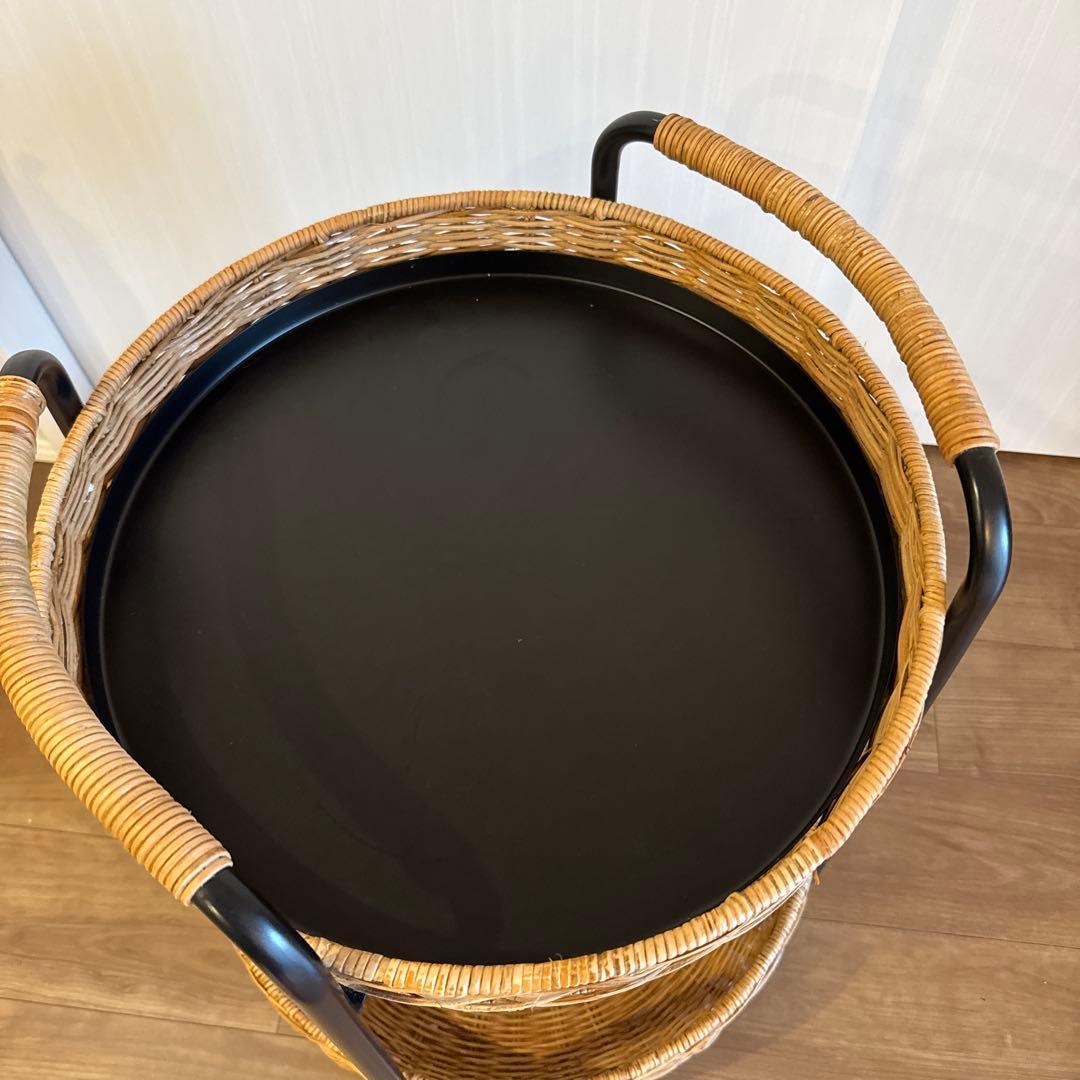 【海月さま専用】IKEAイケア　ルッバン　ワゴンテーブル　引き取り希望